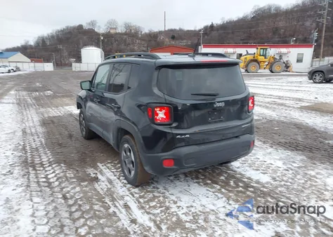 2017 Jeep Renegade Sport 4X4 z USA, uszkodzony, nr VIN ZACCJBAB2HPF29378